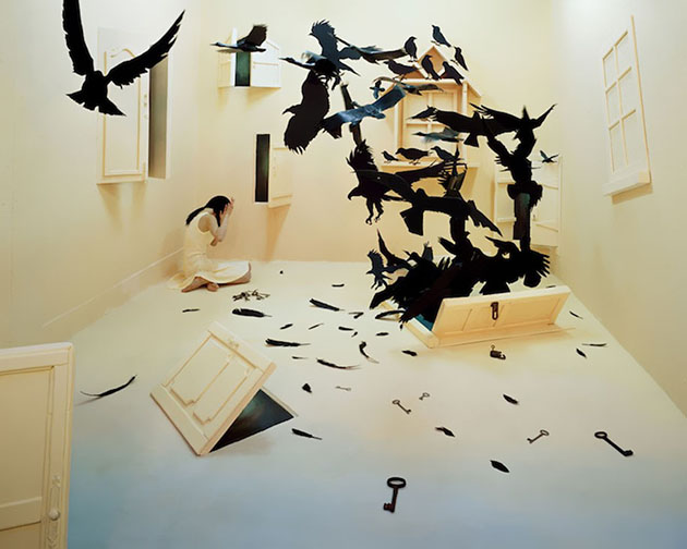 Jee Young Lee от Корея трансформира студио в невероятни сцени (No Photoshop)