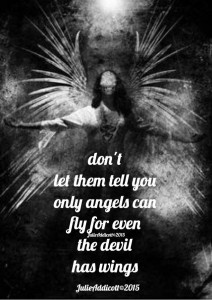 Don’t let them tell you only angels can fly.