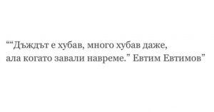 Дъждът
